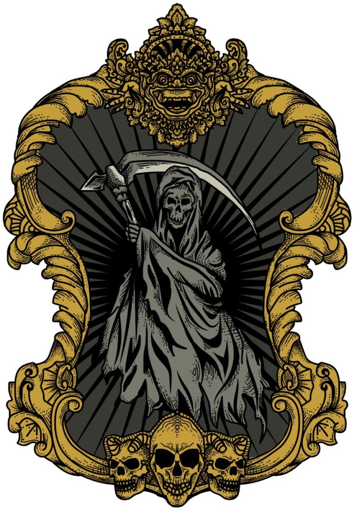 Grim Reaper Vector Kinh Dị