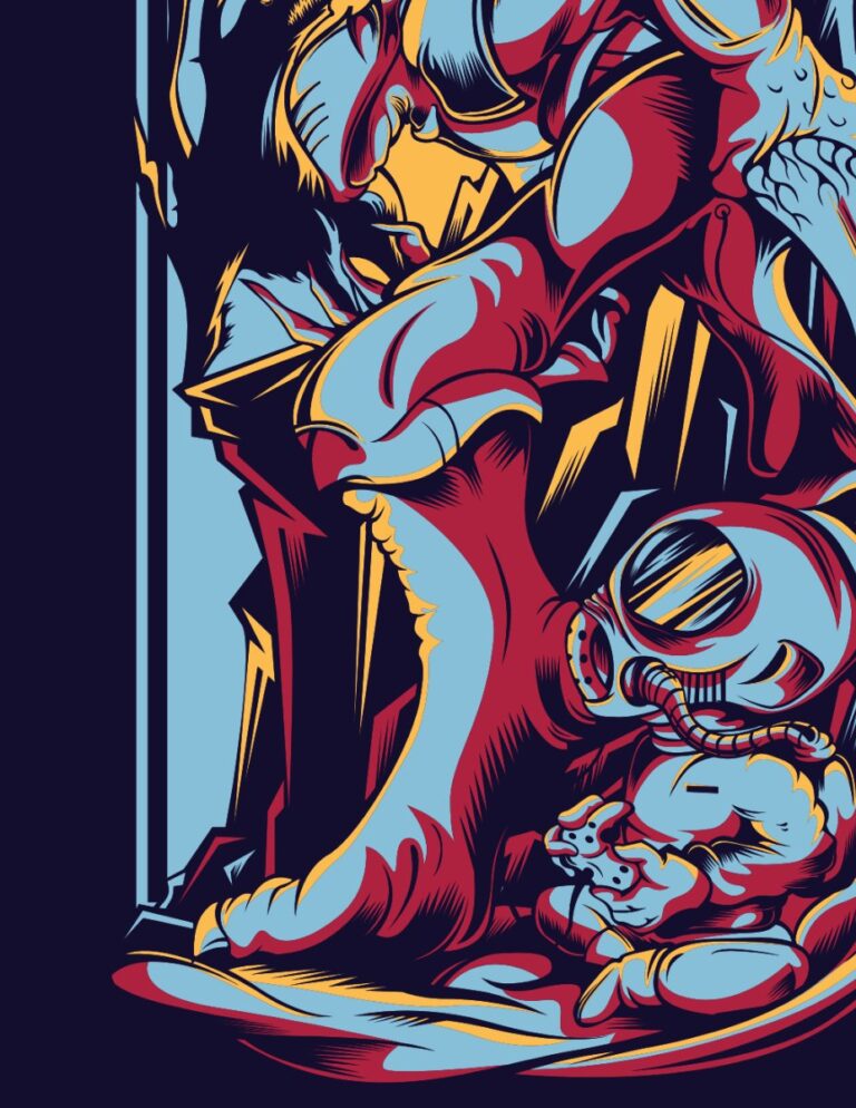 Đồ họa kinh dị vector EPS10(74)