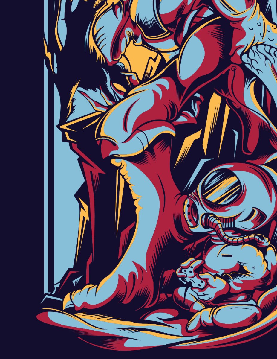 Đồ họa kinh dị vector EPS10(74)