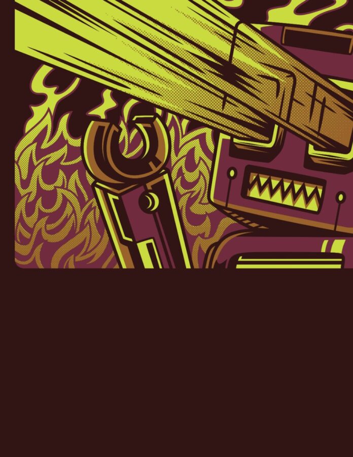 Đồ họa robot vector EPS10(9)