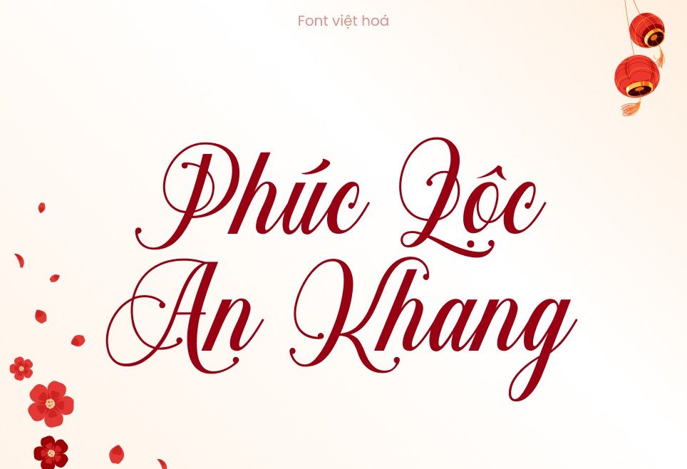 Font chữ Tết Chalisa Việt hóa