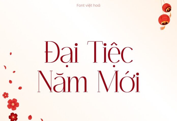 Font chữ Việt hóa Tết Tropical
