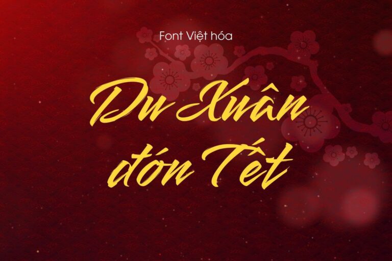 Font Việt hóa Smooch Keenvn