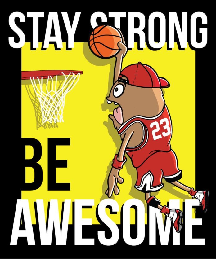 Hình ảnh hoạt hình bóng rổ