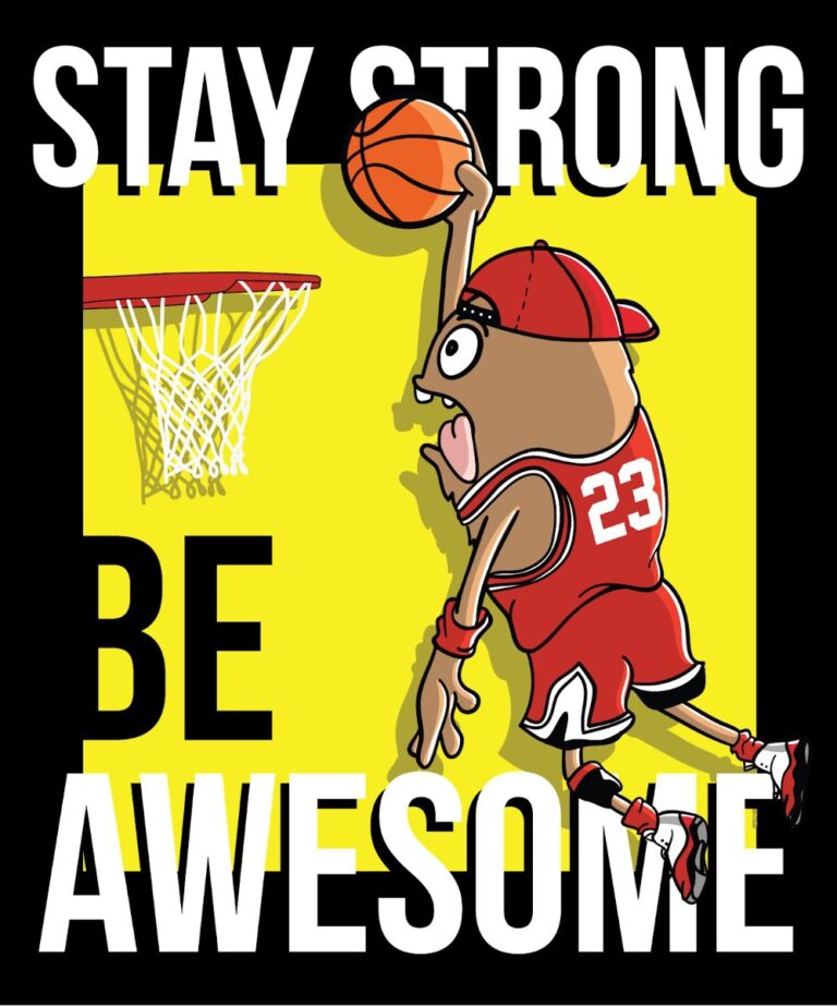 Hình ảnh hoạt hình bóng rổ