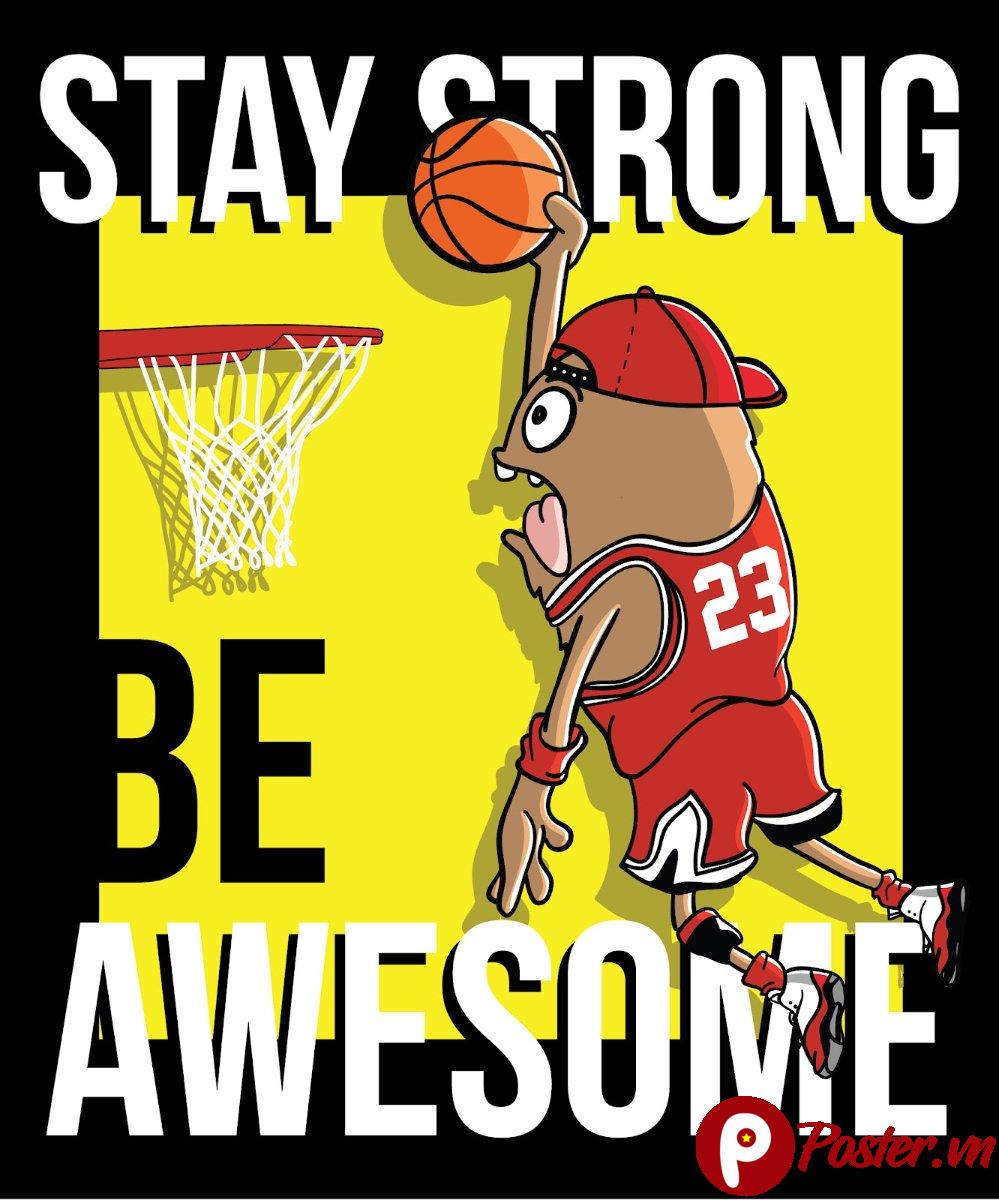 Hình ảnh hoạt hình bóng rổ