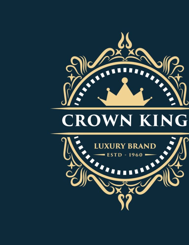 Logo Crown King vector