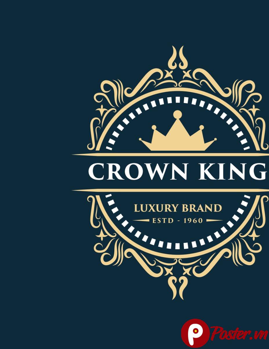 Logo Crown King vector