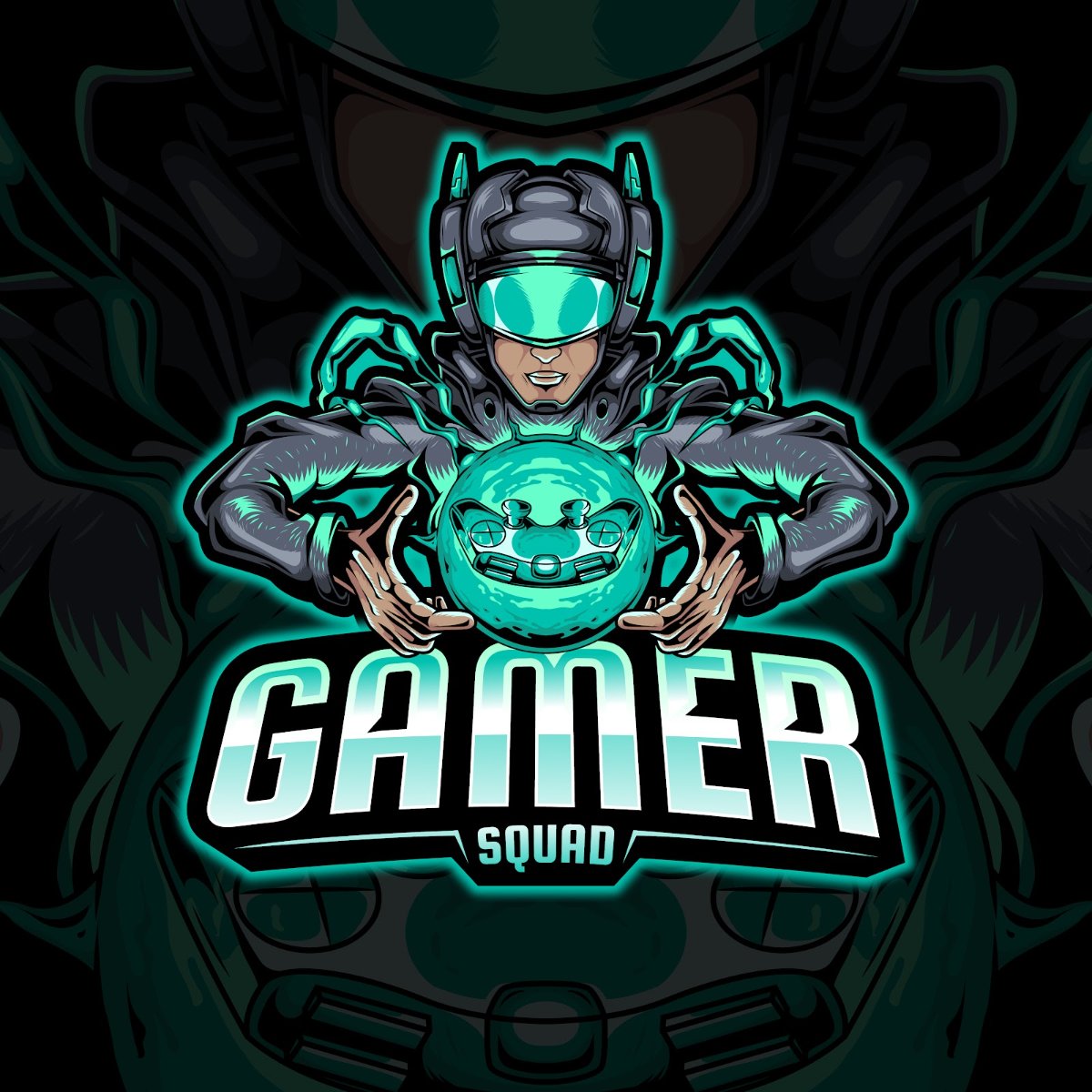 Logo Esport Gamer Squad