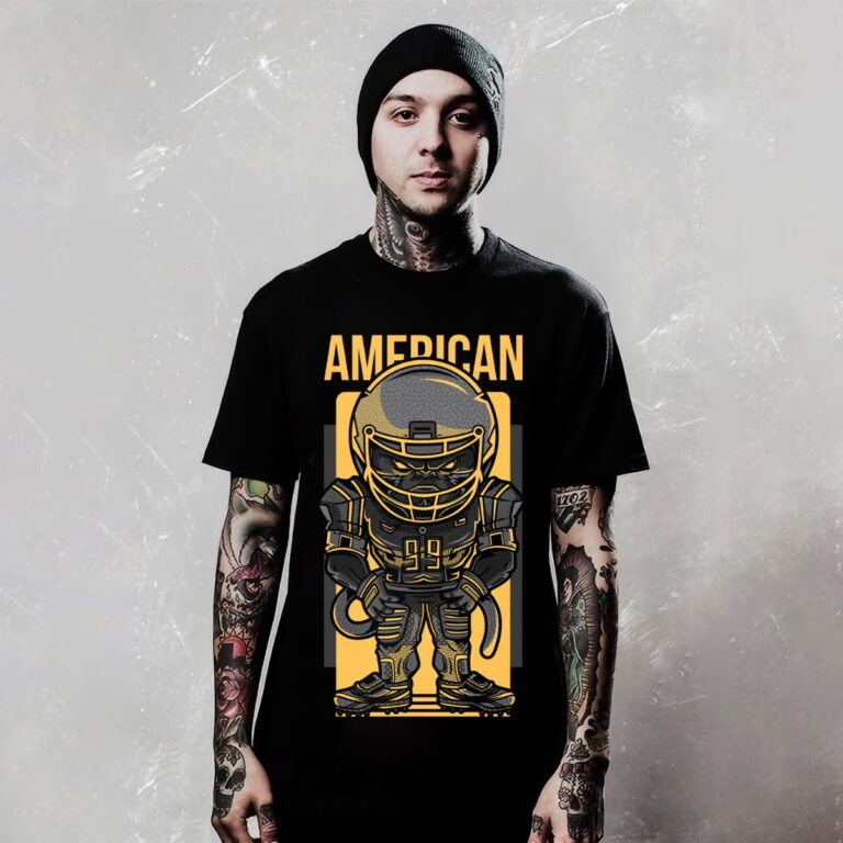 Áo thun bóng bầu dục American