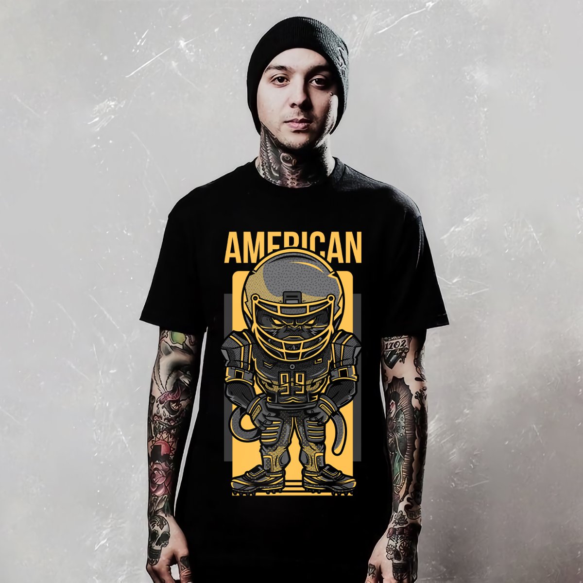 Áo thun bóng bầu dục American