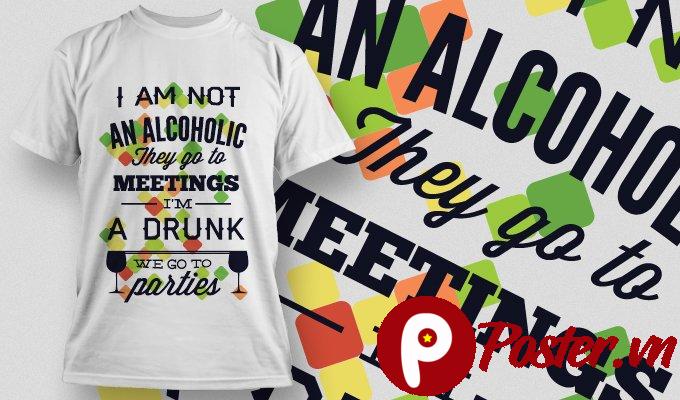 Mẫu áo thun in chữ độc đáo