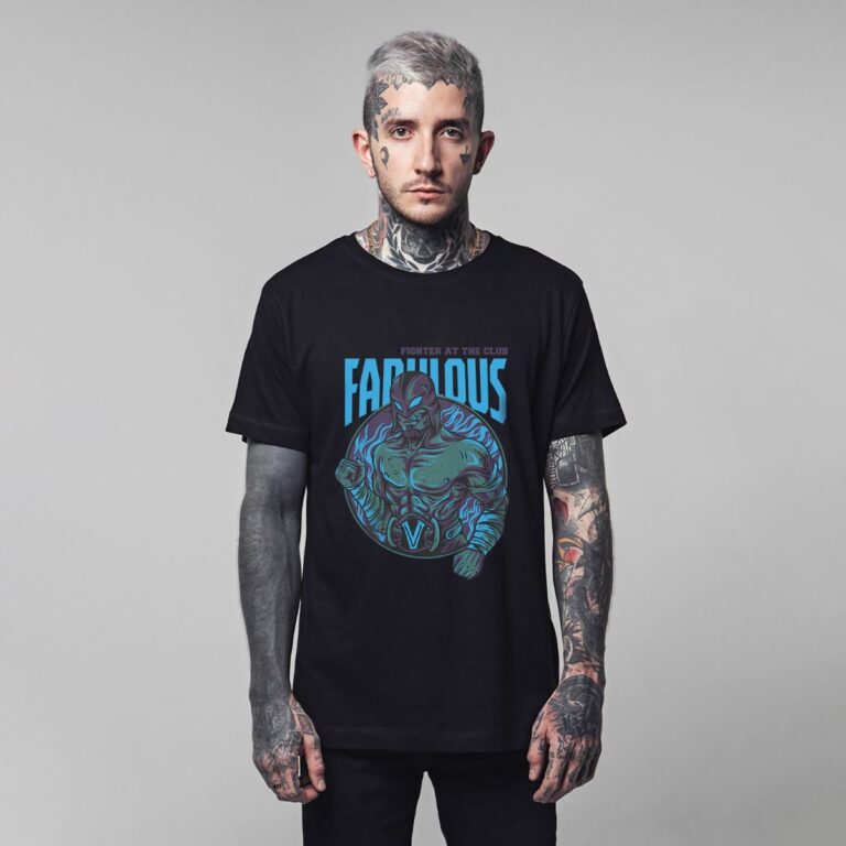 Áo thun in hình quái vật độc đáo