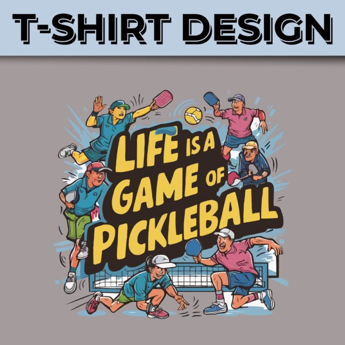 Mẫu áo thun pickleball