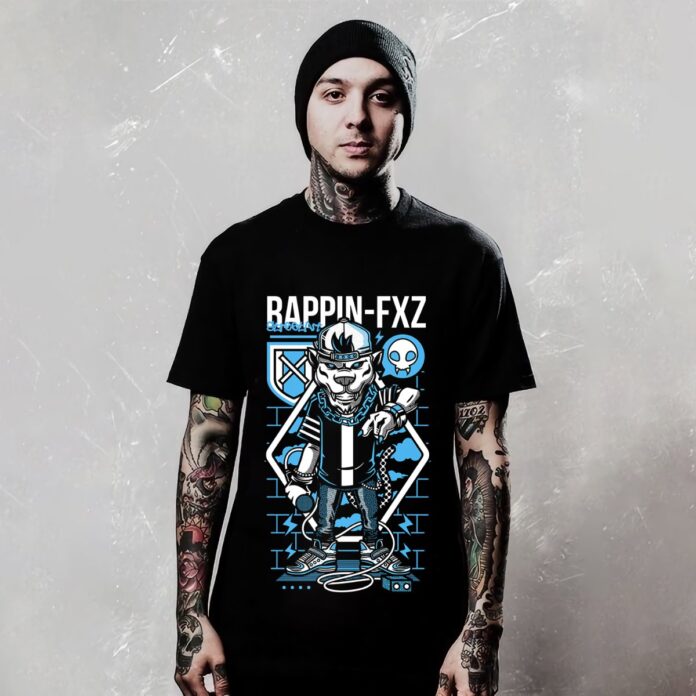 Mẫu áo thun rap hip-hop