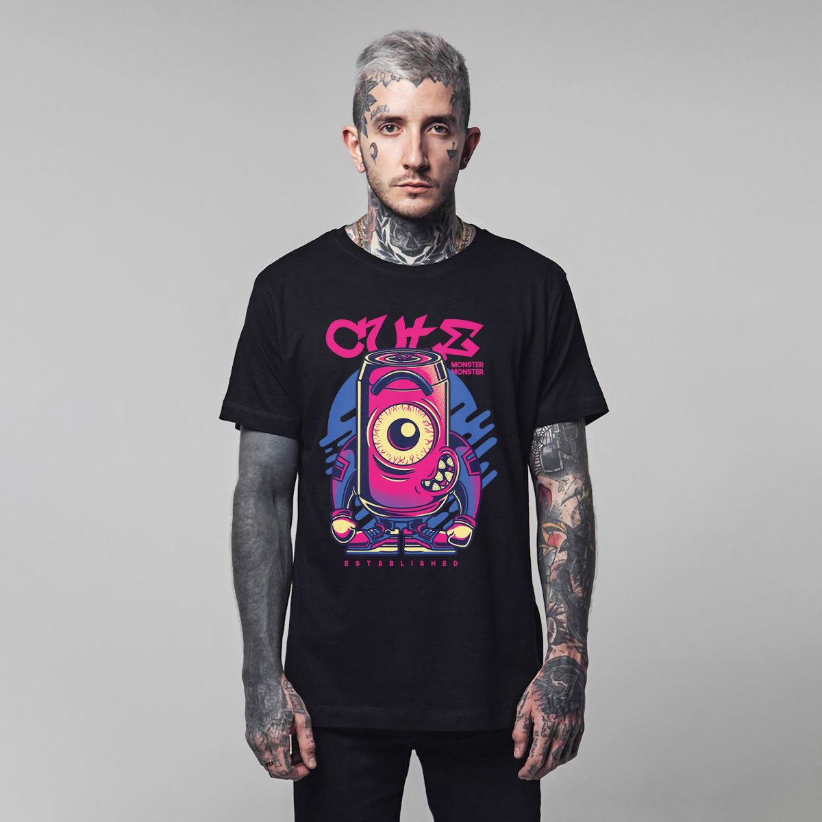 Áo thun robot đồ họa độc đáo