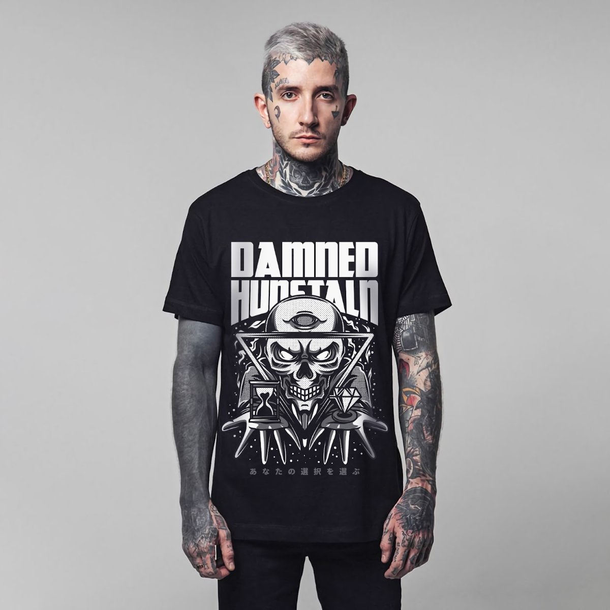 Mẫu áo thun skull độc đáo