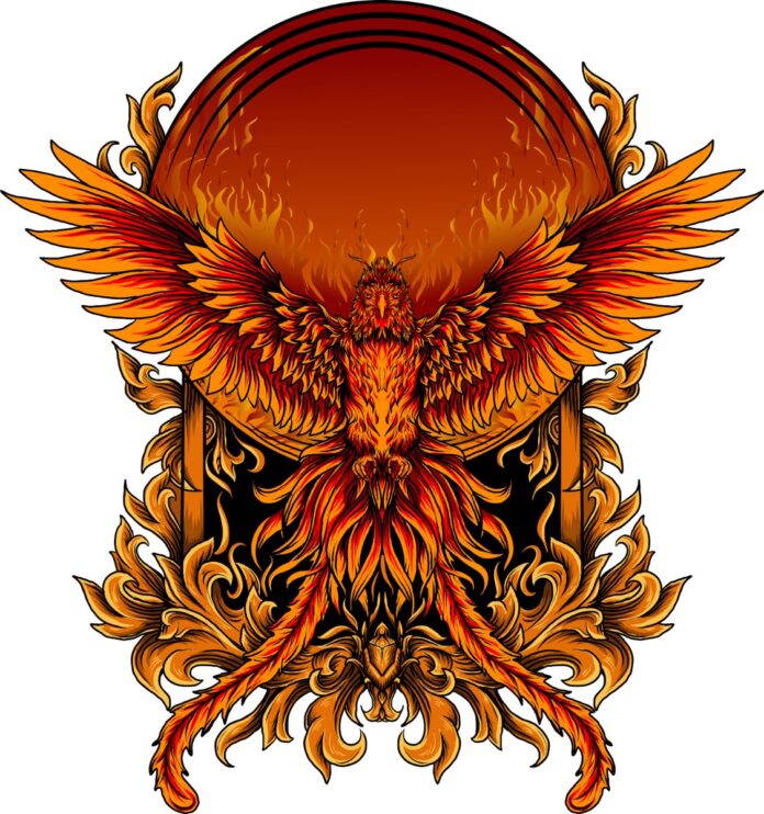 Phượng Hoàng Lửa Vector Đồ Họa