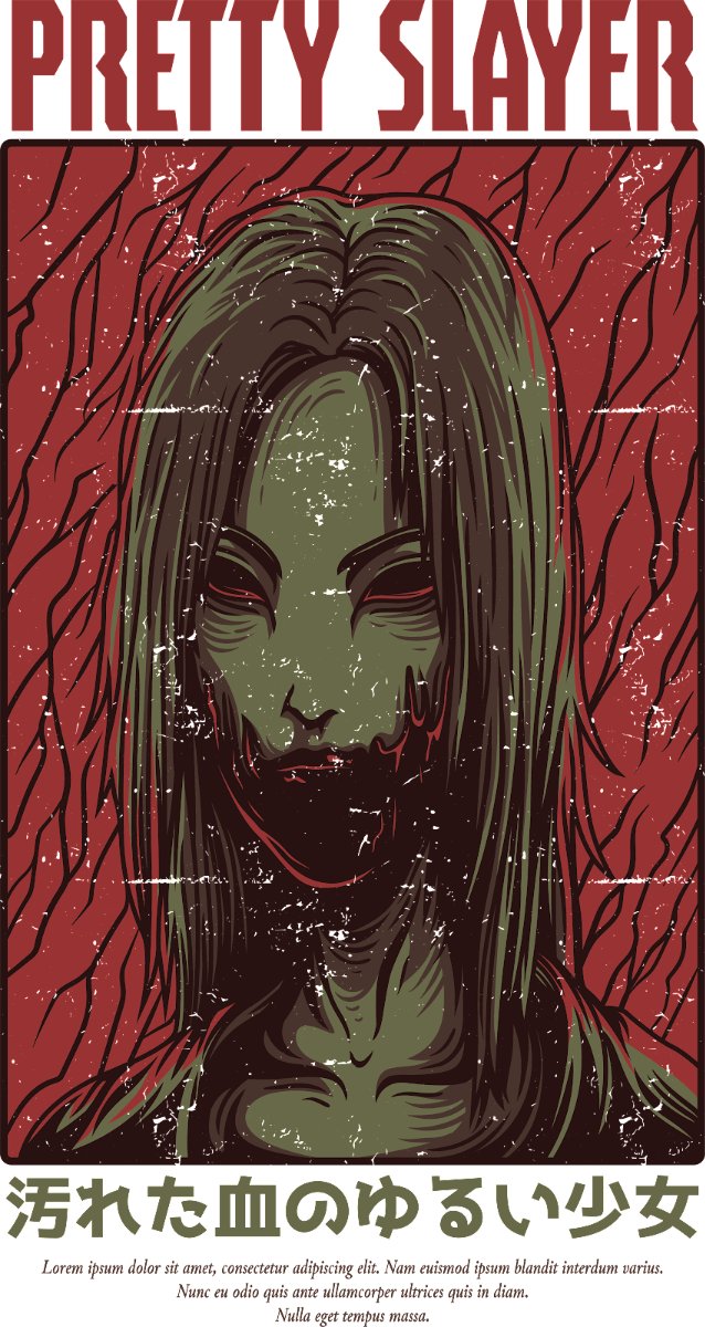 Pretty Slayer đồ họa kinh dị