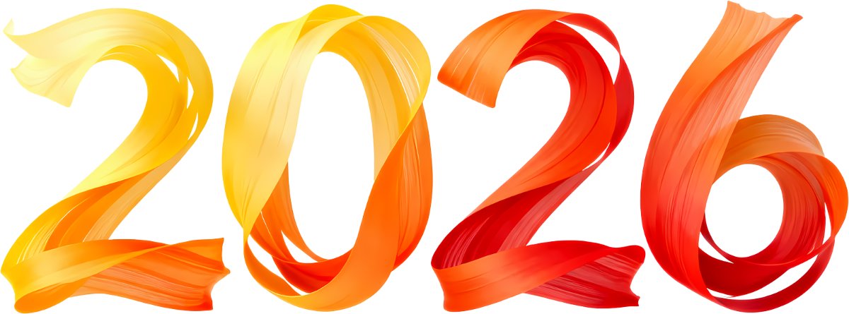 Số 2026 đồ họa vector