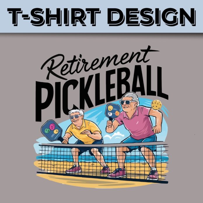 Thiết kế áo Pickleball hưu trí