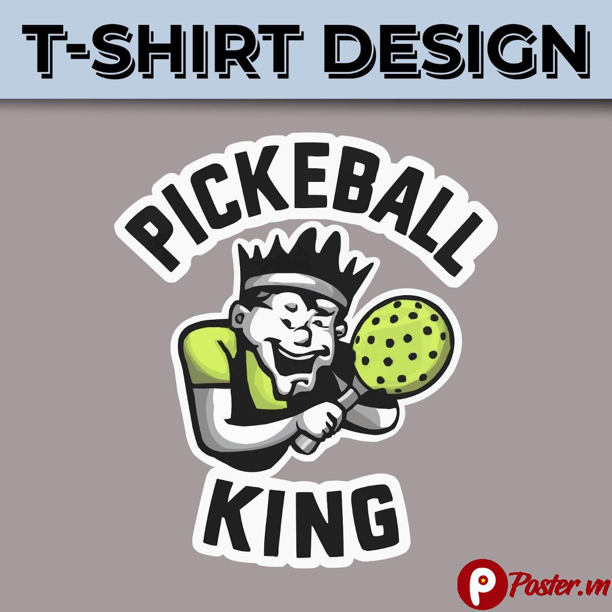 Thiết kế áo Pickleball King