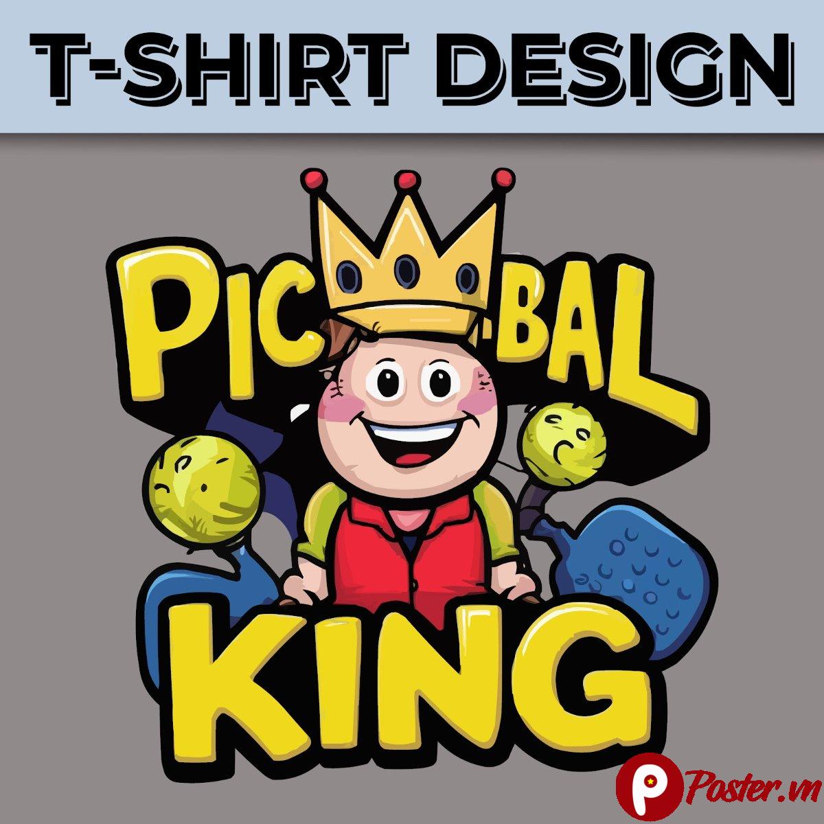 Thiết kế áo Pickleball King