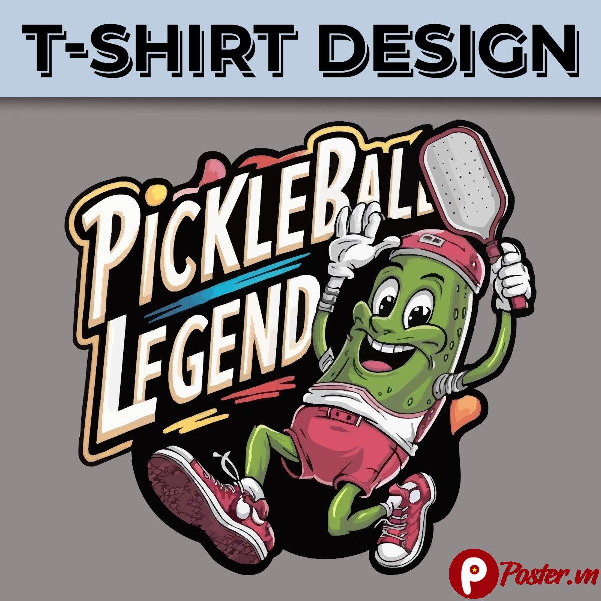 Thiết kế áo Pickleball Legend
