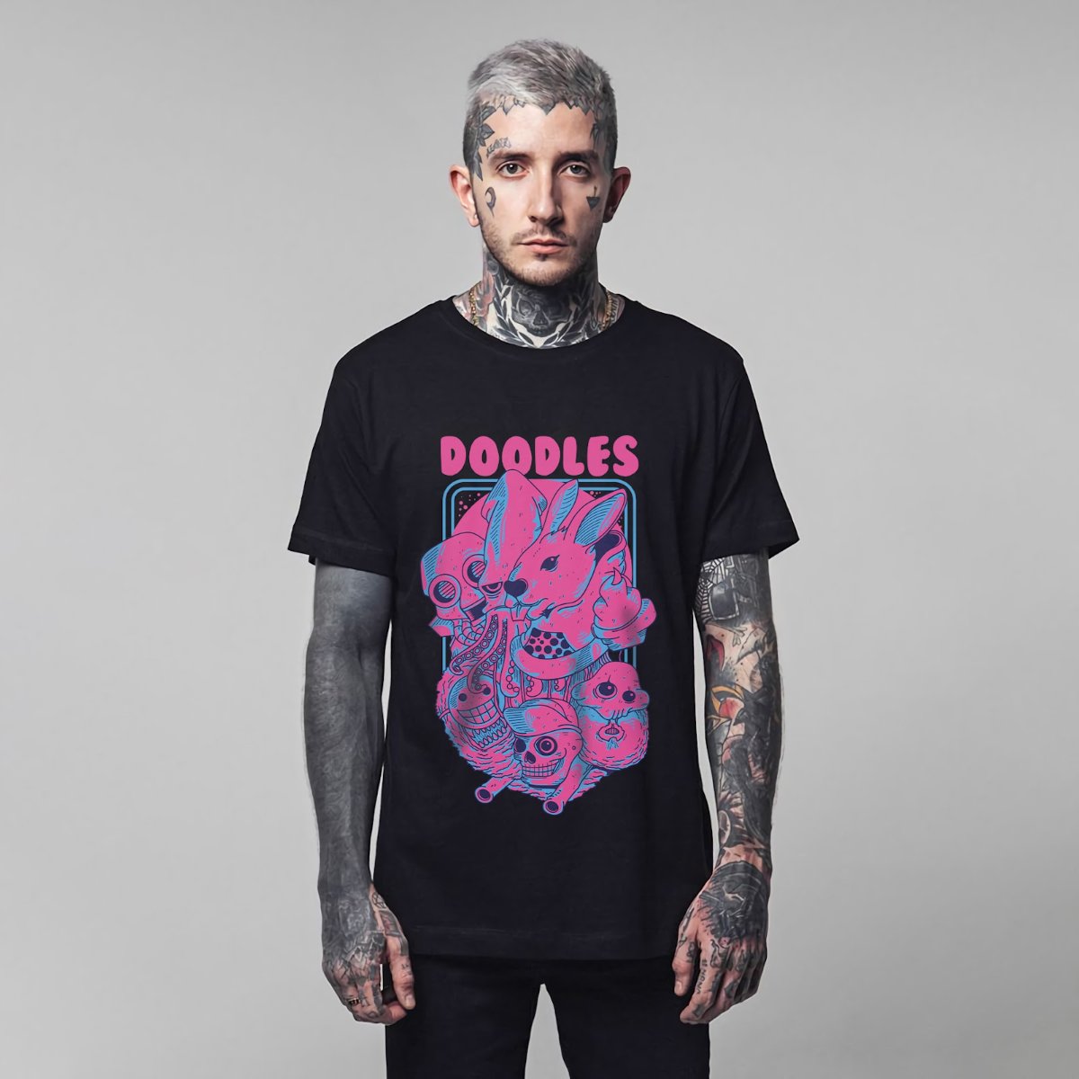 Thiết kế áo thun Doodles độc đáo