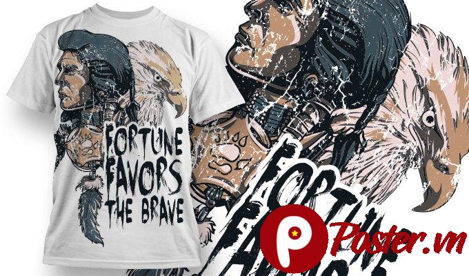 Thiết kế áo thun phong cách thổ dân