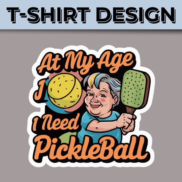 Thiết kế áo thun Pickleball