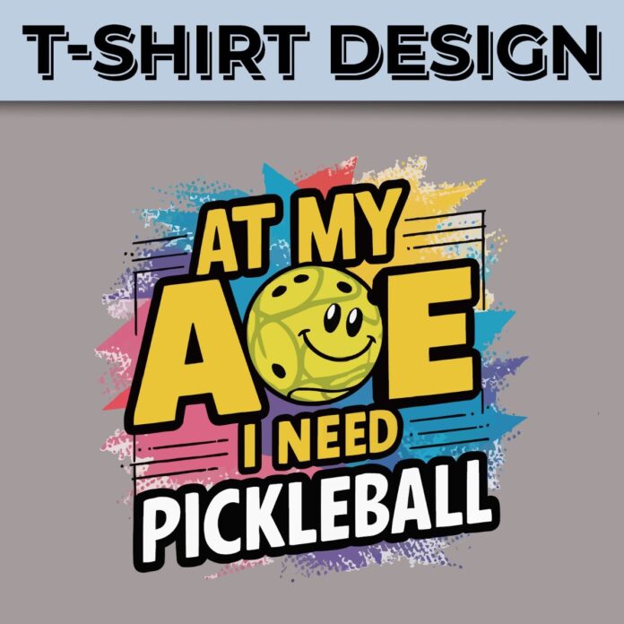 Thiết kế áo thun Pickleball độc đáo