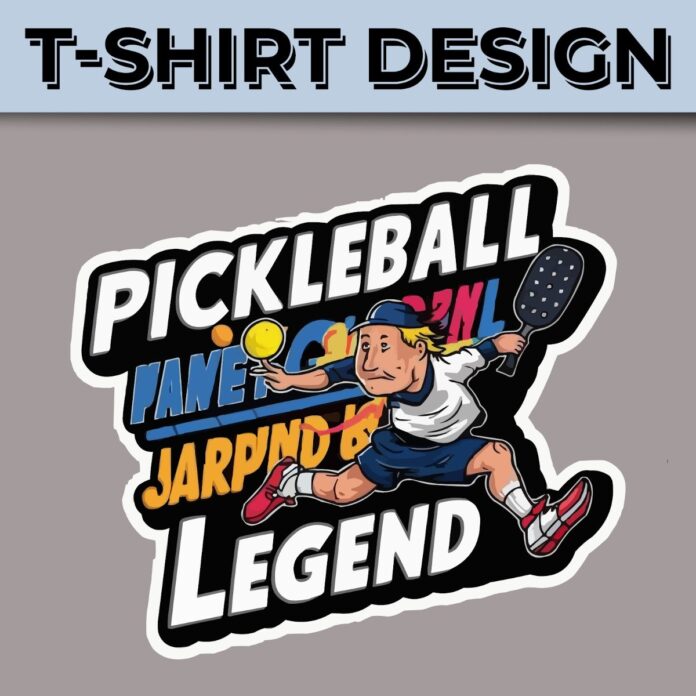 Thiết kế áo thun Pickleball