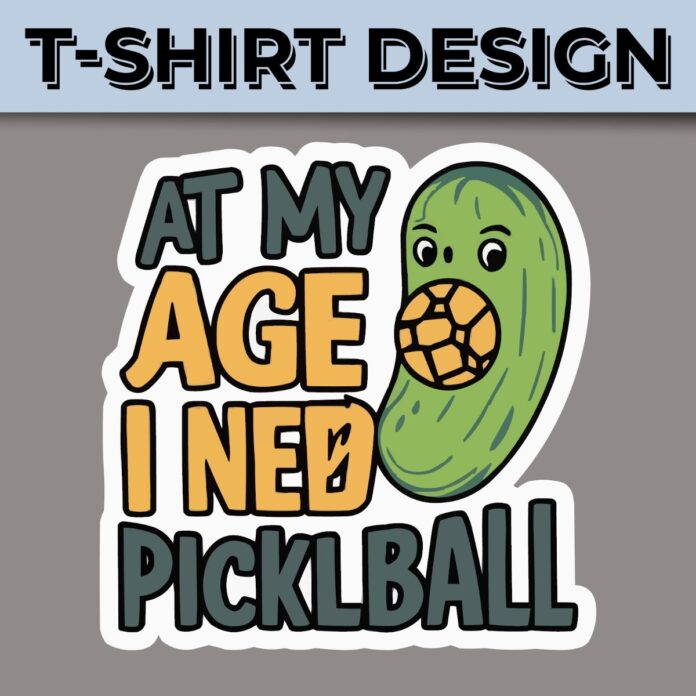 Thiết kế áo thun Pickleball