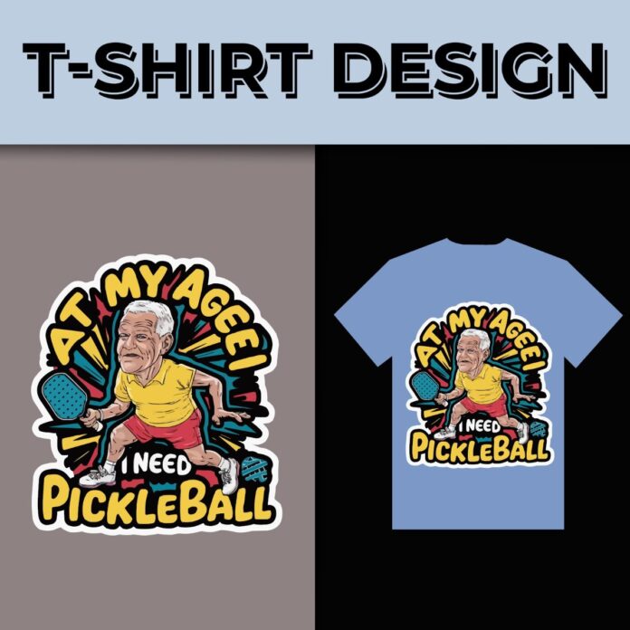 Thiết kế áo thun Pickleball