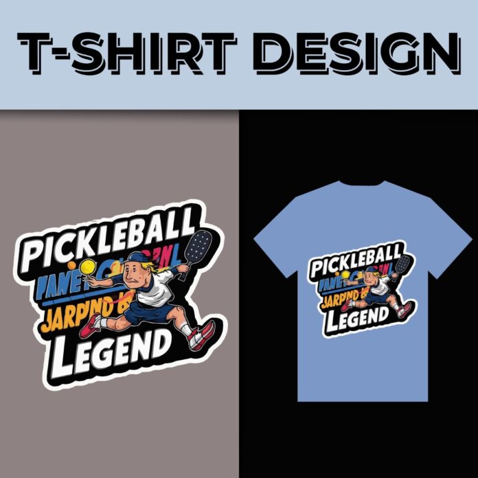 Thiết kế áo thun Pickleball
