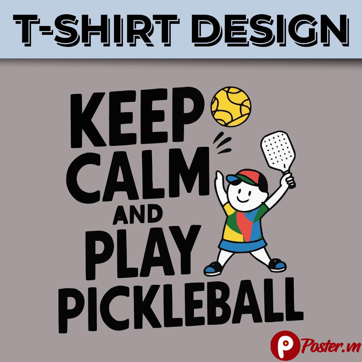 Thiết kế áo thun Pickleball