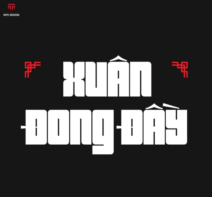 Typo Tết JPEG Xuân Đong Đầy