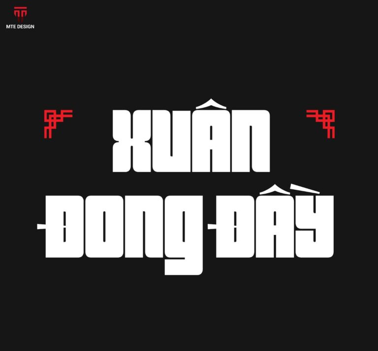 Typo Tết JPEG Xuân Đong Đầy