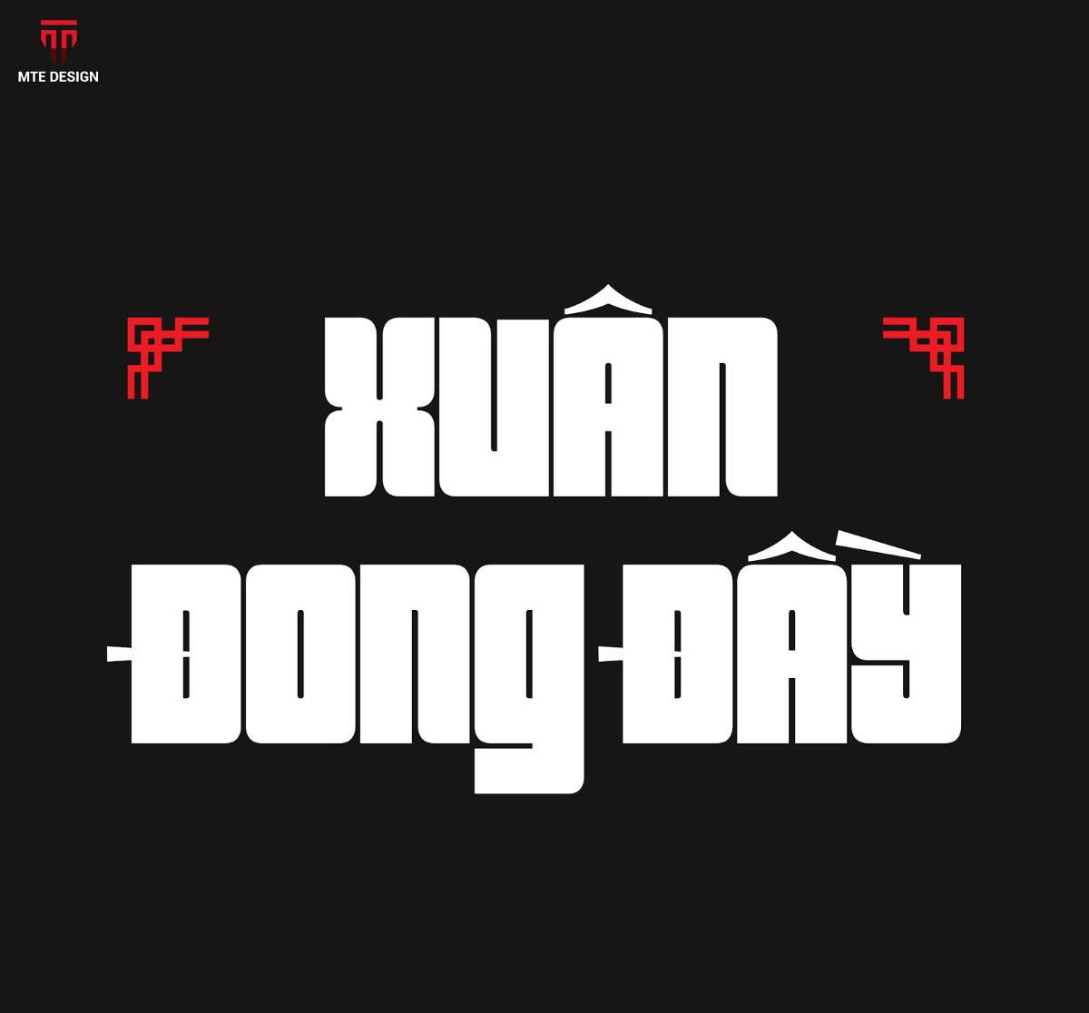 Typo Tết JPEG Xuân Đong Đầy