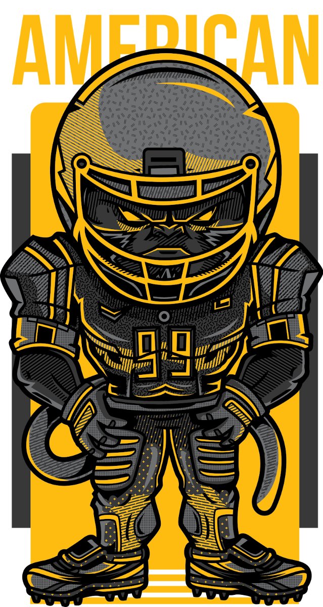 Vector American Football