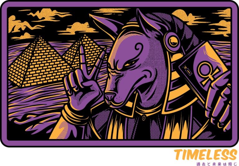 Vector Anubis Ai Cập Cổ Đại