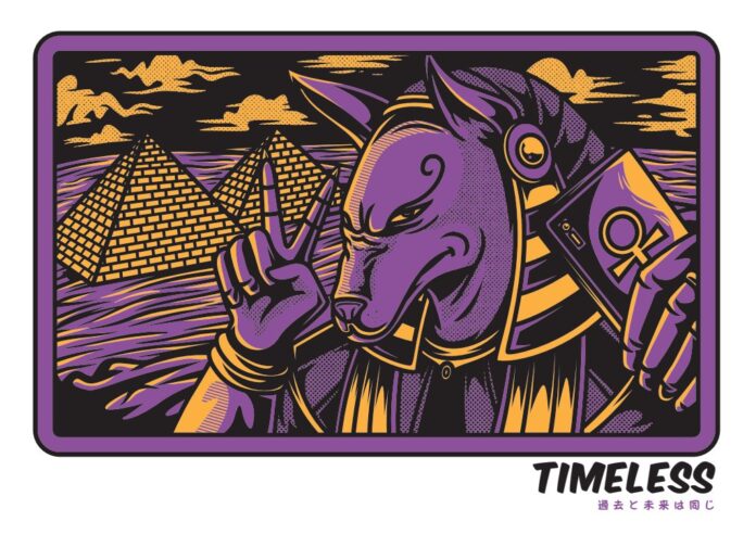 Vector Anubis Ai Cập Cổ Đại