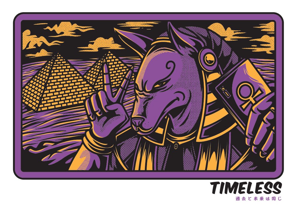 Vector Anubis Ai Cập Cổ Đại