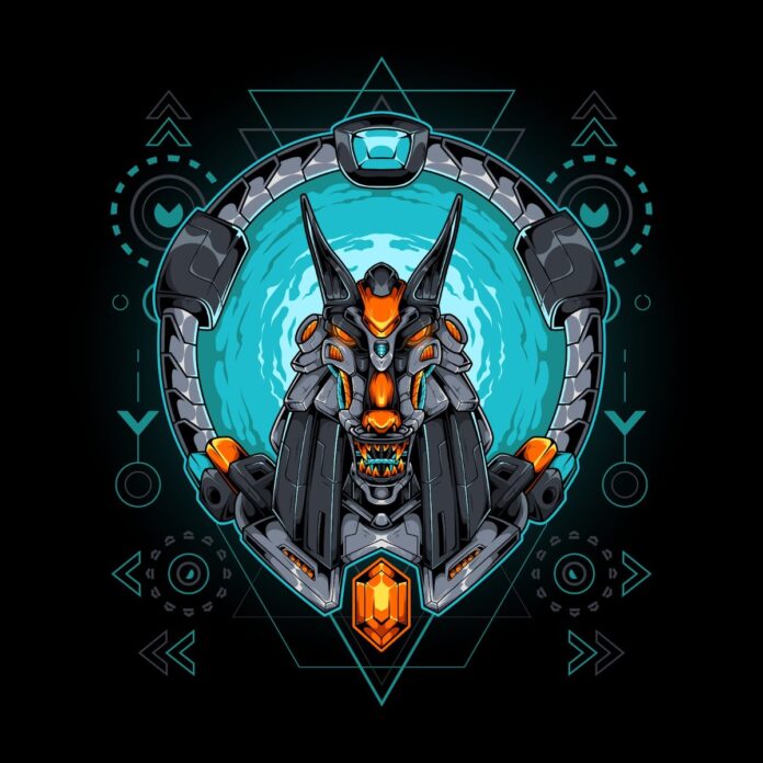 Vector Anubis Cyberpunk