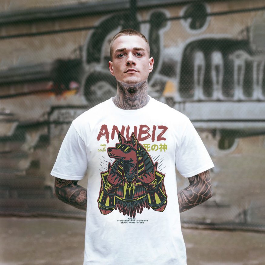 Anubiz Death God T-Shirt Vector