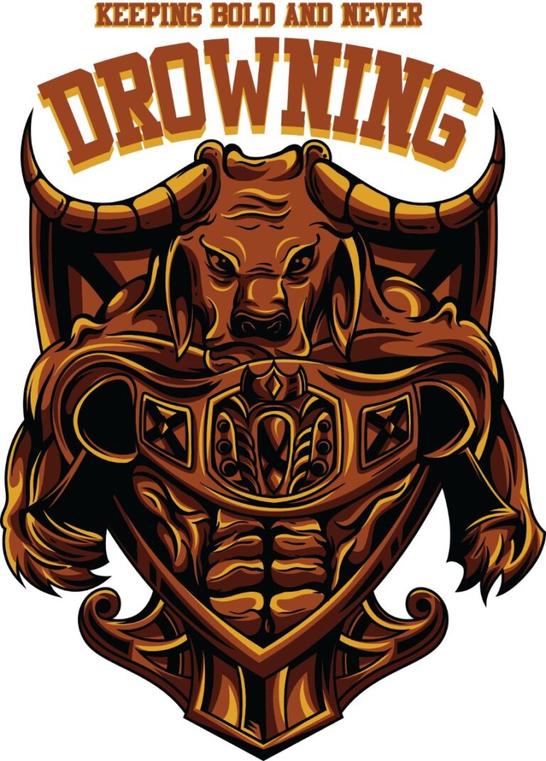 Vector Áo Thun Đồ Họa Bò Tót