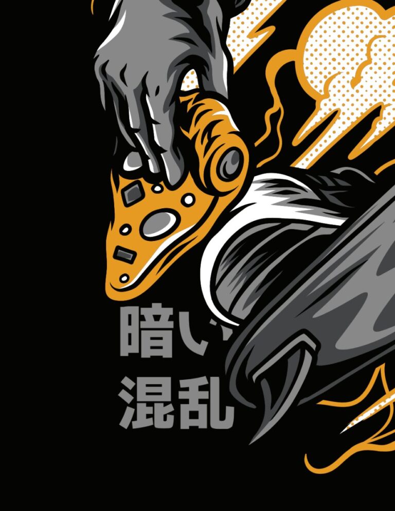 Vector áo thun kinh dị