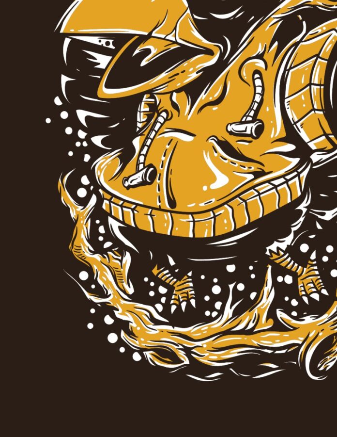 Vector Áo Thun Đồ Họa Zombie