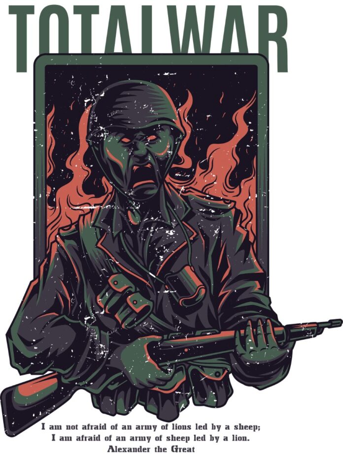 Vector Áo Thun Total War